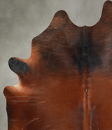 Warm Caramel X-Large Brazilian Cowhide Rug 7'11"H x 6'3"W #A53947 by Hudson Hides