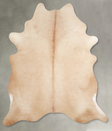 Beige XX-Large Brazilian Cowhide Rug 7'10"H x 6'6"W #A53951 by Hudson Hides