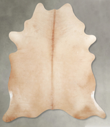 Beige XX-Large Brazilian Cowhide Rug 7'10"H x 6'6"W #A53951 by Hudson Hides