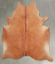 Solid Brown X-Large Brazilian Cowhide Rug 6'11"H x 6'2"W #A53956 by Hudson Hides