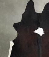 Chocolate and White XX-Large Brazilian Cowhide Rug 8'9"H x 7'5"W #A53970 by Hudson Hides
