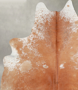 Salt and Pepper Brown X-Large Brazilian Cowhide Rug 7'8"H x 6'6"W #A53974 by Hudson Hides