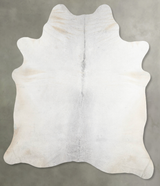 Light Grey XX-Large Brazilian Cowhide Rug 7'9"H x 6'7"W #A53977 by Hudson Hides