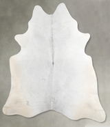 Light Grey XX-Large Brazilian Cowhide Rug 7'8"H x 7'0"W #A53983 by Hudson Hides