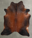 Warm Caramel X-Large Brazilian Cowhide Rug 7'3"H x 6'2"W #A53984 by Hudson Hides