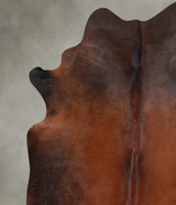 Warm Caramel X-Large Brazilian Cowhide Rug 7'3"H x 6'2"W #A53984 by Hudson Hides