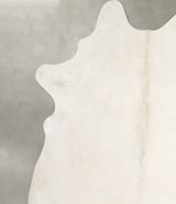 Solid White XX-Large Brazilian Cowhide Rug 7'9"H x 6'6"W #A53991 by Hudson Hides