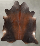 Warm Caramel X-Large Brazilian Cowhide Rug 6'11"H x 6'9"W #A53993 by Hudson Hides