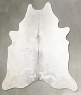 Light Grey X-Large Brazilian Cowhide Rug 7'6"H x 6'7"W #A54016 by Hudson Hides
