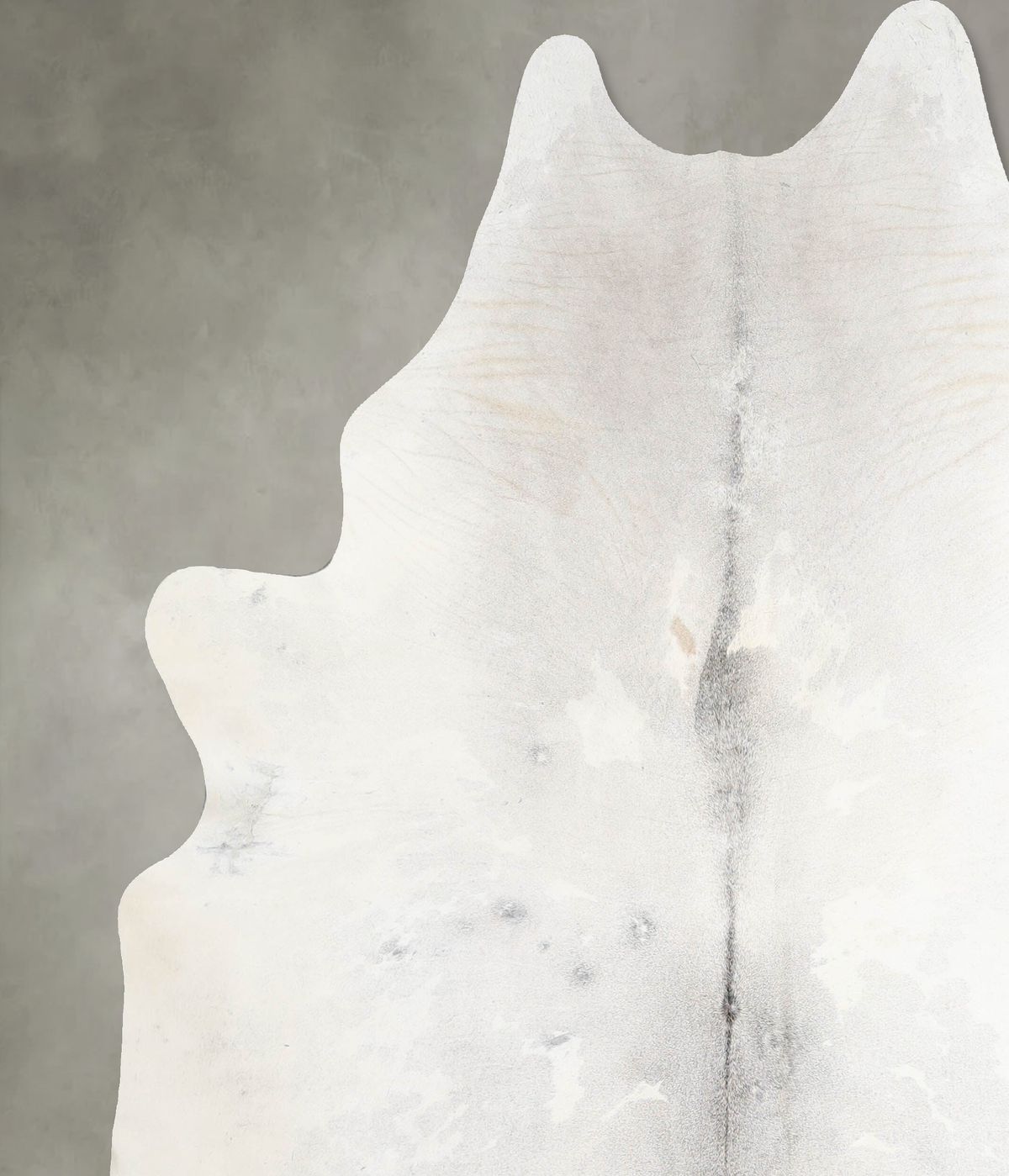 Light Grey X-Large Brazilian Cowhide Rug 7'6"H x 6'7"W #A54016 by Hudson Hides