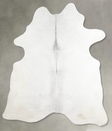 Light Grey XX-Large Brazilian Cowhide Rug 7'11"H x 6'7"W #A54017 by Hudson Hides