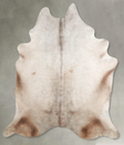 Champagne X-Large Brazilian Cowhide Rug 7'8"H x 6'5"W #A54018 by Hudson Hides