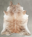 Light Brindle XX-Large Brazilian Cowhide Rug 7'9"H x 6'11"W #A54021 by Hudson Hides