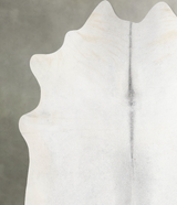Light Grey X-Large Brazilian Cowhide Rug 6'11"H x 7'2"W #A54025 by Hudson Hides