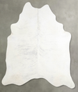 Grey Brindle X-Large Brazilian Cowhide Rug 7'5"H x 6'9"W #A54027 by Hudson Hides