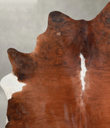 Medium Brindle X-Large Brazilian Cowhide Rug 7'4"H x 5'8"W #A54030 by Hudson Hides