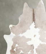 Taupe XX-Large Brazilian Cowhide Rug 8'3"H x 7'2"W #A54037 by Hudson Hides