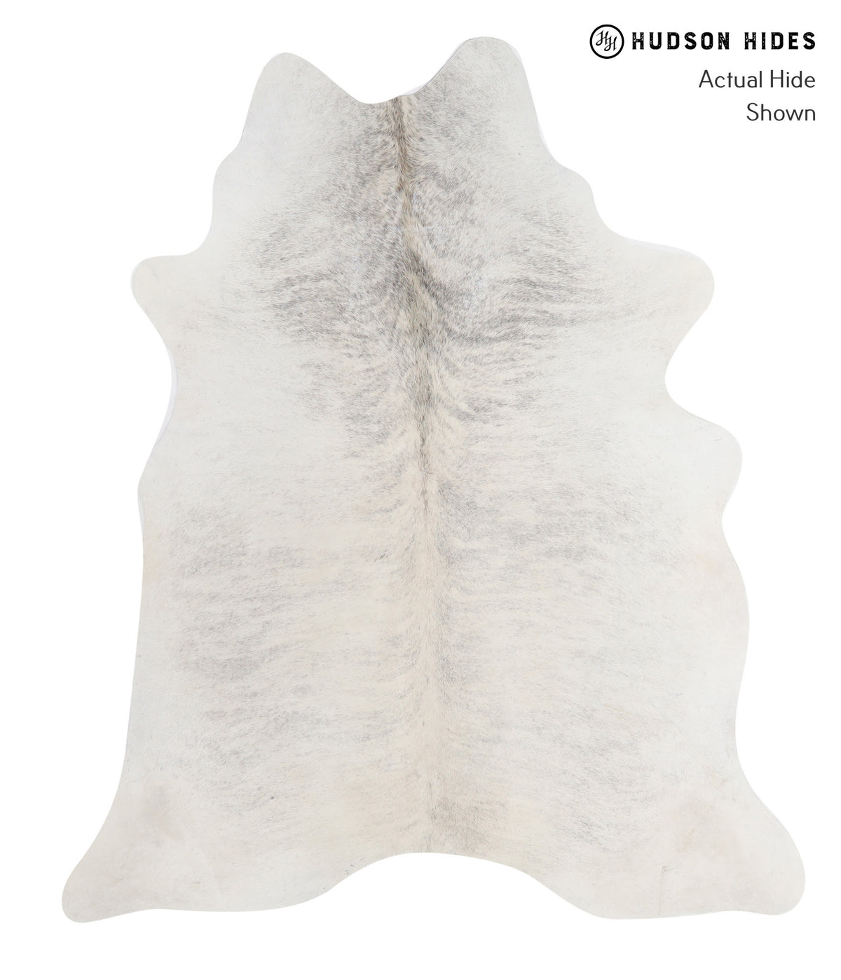 Grey Brindle Cowhide Rug #A5404
