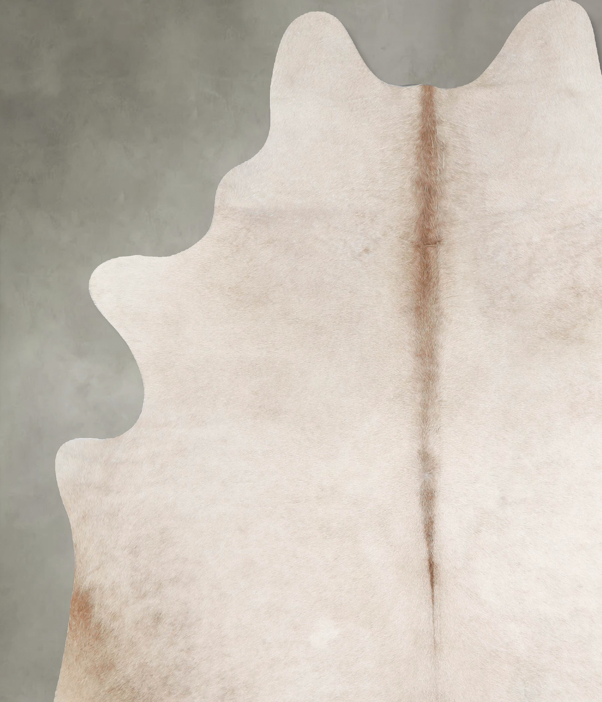 Champagne X-Large Brazilian Cowhide Rug 7'7"H x 6'3"W #A54040 by Hudson Hides
