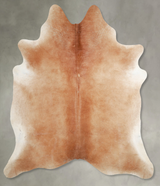 Solid Brown XX-Large Brazilian Cowhide Rug 8'3"H x 7'0"W #A54044 by Hudson Hides