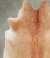 Solid Brown XX-Large Brazilian Cowhide Rug 8'3"H x 7'0"W #A54044 by Hudson Hides