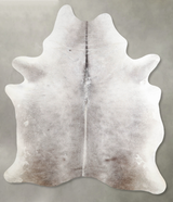 Medium Grey X-Large Brazilian Cowhide Rug 7'6"H x 5'7"W #A54059 by Hudson Hides