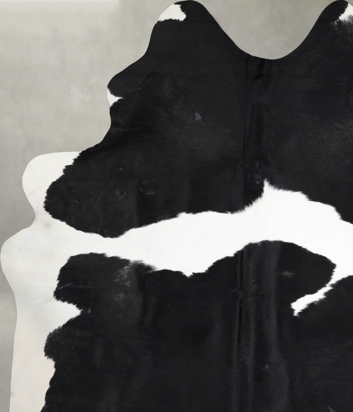 Black and White XX-Large Brazilian Cowhide Rug 8'10"H x 6'8"W #A54065 by Hudson Hides