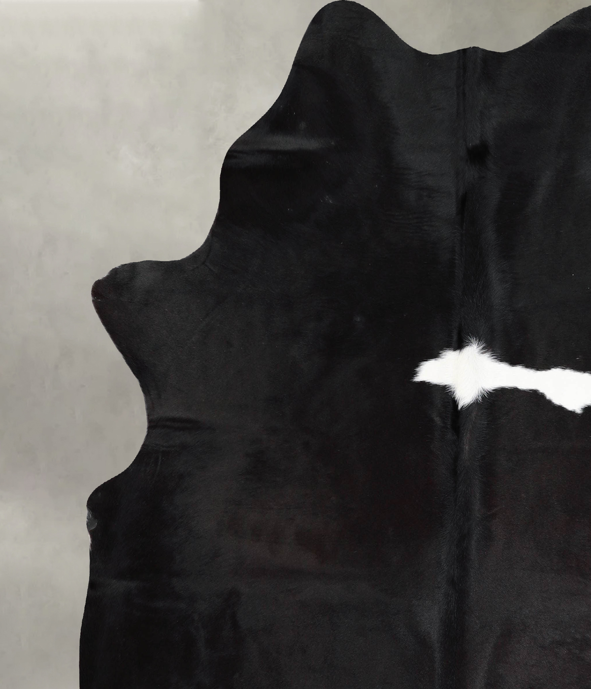 Black and White X-Large Brazilian Cowhide Rug 6'10"H x 6'4"W #A54074 by Hudson Hides
