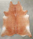Solid Brown XX-Large Brazilian Cowhide Rug 8'3"H x 7'5"W #A54082 by Hudson Hides