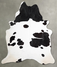 Black and White XX-Large Brazilian Cowhide Rug 8'2"H x 6'5"W #A54083 by Hudson Hides