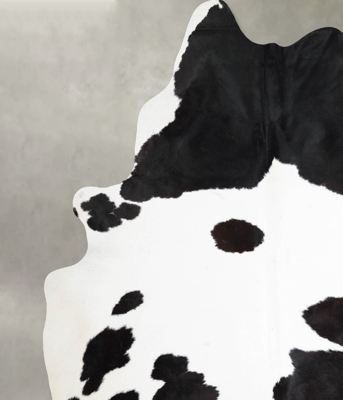 Black and White XX-Large Brazilian Cowhide Rug 8'2"H x 6'5"W #A54083 by Hudson Hides