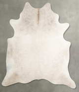 Champagne XX-Large Brazilian Cowhide Rug 7'10"H x 7'1"W #A54086 by Hudson Hides