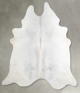 Medium Grey XX-Large Brazilian Cowhide Rug 8'8"H x 7'4"W #A54090 by Hudson Hides