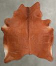 Solid Brown X-Large Brazilian Cowhide Rug 6'11"H x 6'1"W #A54093 by Hudson Hides