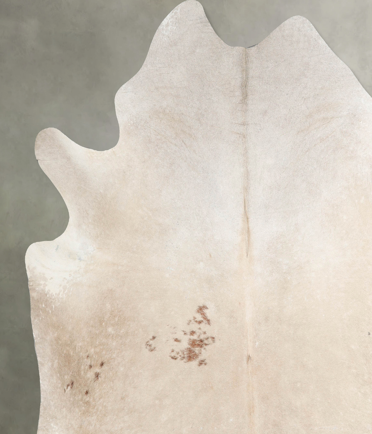 Champagne XX-Large Brazilian Cowhide Rug 8'2"H x 7'1"W #A54094 by Hudson Hides