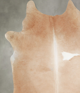 Beige XX-Large Brazilian Cowhide Rug 7'10"H x 6'6"W #A54099 by Hudson Hides