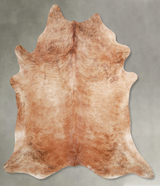 Light Caramel XX-Large Brazilian Cowhide Rug 7'6"H x 7'0"W #A54101 by Hudson Hides