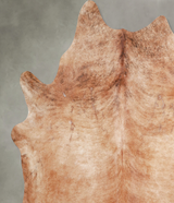 Light Caramel XX-Large Brazilian Cowhide Rug 7'6"H x 7'0"W #A54101 by Hudson Hides
