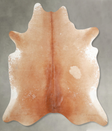 Solid Brown X-Large Brazilian Cowhide Rug 7'2"H x 6'7"W #A54111 by Hudson Hides