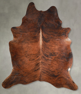 Medium Brindle XX-Large Brazilian Cowhide Rug 8'0"H x 7'0"W #A54121 by Hudson Hides