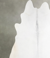 Light Grey XX-Large Brazilian Cowhide Rug 7'11"H x 8'0"W #A54128 by Hudson Hides