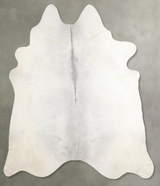 Light Grey XX-Large Brazilian Cowhide Rug 8'1"H x 7'6"W #A54130 by Hudson Hides