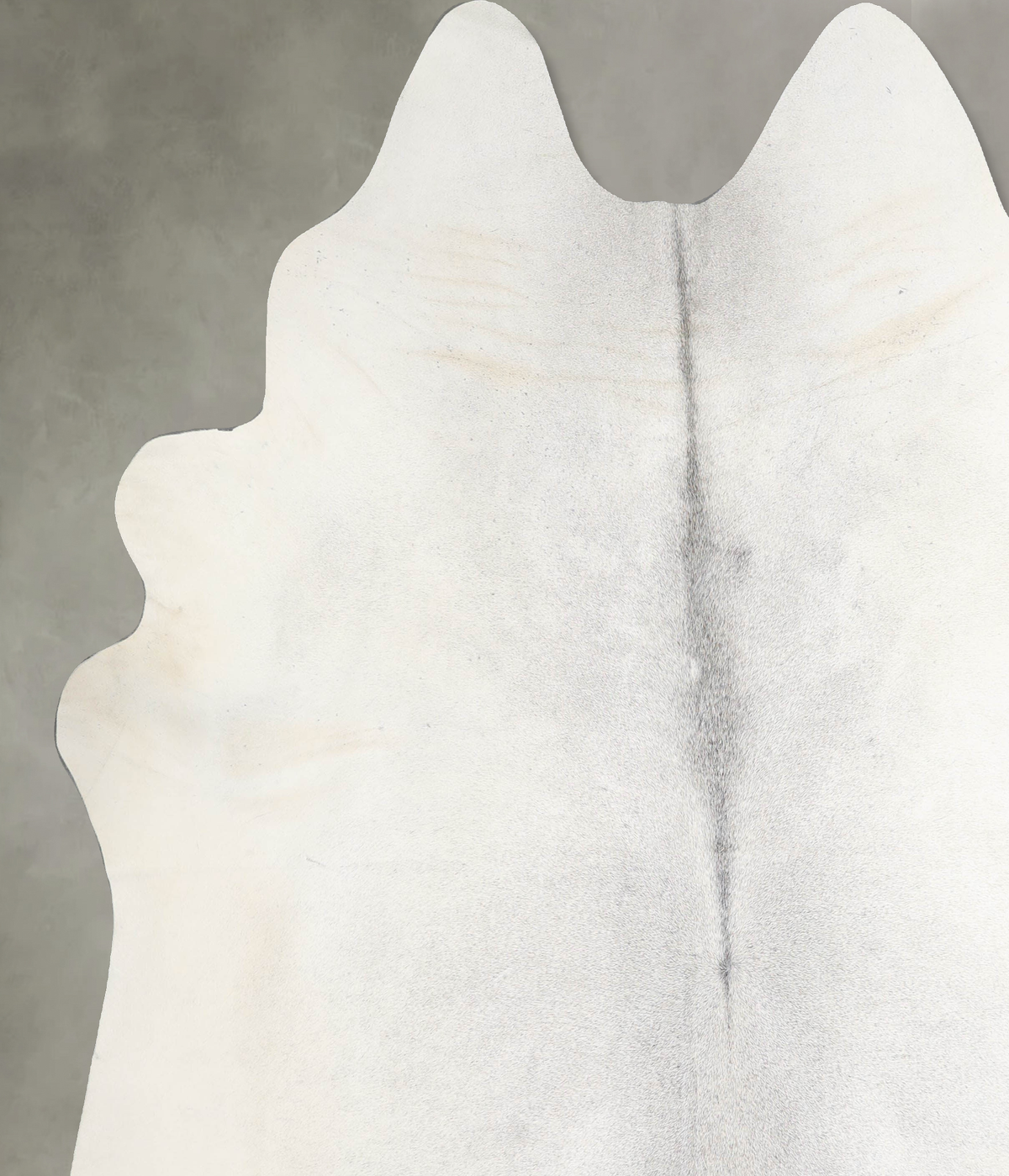Light Grey XX-Large Brazilian Cowhide Rug 8'1"H x 7'6"W #A54130 by Hudson Hides