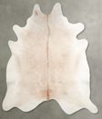 Beige XX-Large Brazilian Cowhide Rug 8'4"H x 7'11"W #A54135 by Hudson Hides
