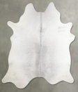 Light Grey XX-Large Brazilian Cowhide Rug 8'9"H x 7'7"W #A54149 by Hudson Hides