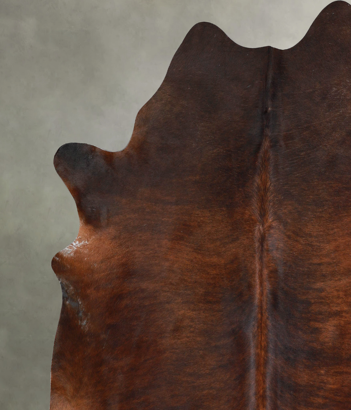 Dark Brindle XX-Large Brazilian Cowhide Rug 7'9"H x 6'9"W #A54159 by Hudson Hides