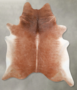 Solid Brown X-Large Brazilian Cowhide Rug 7'5"H x 6'4"W #A54165 by Hudson Hides