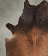 Warm Caramel XX-Large Brazilian Cowhide Rug 7'6"H x 6'9"W #A54166 by Hudson Hides