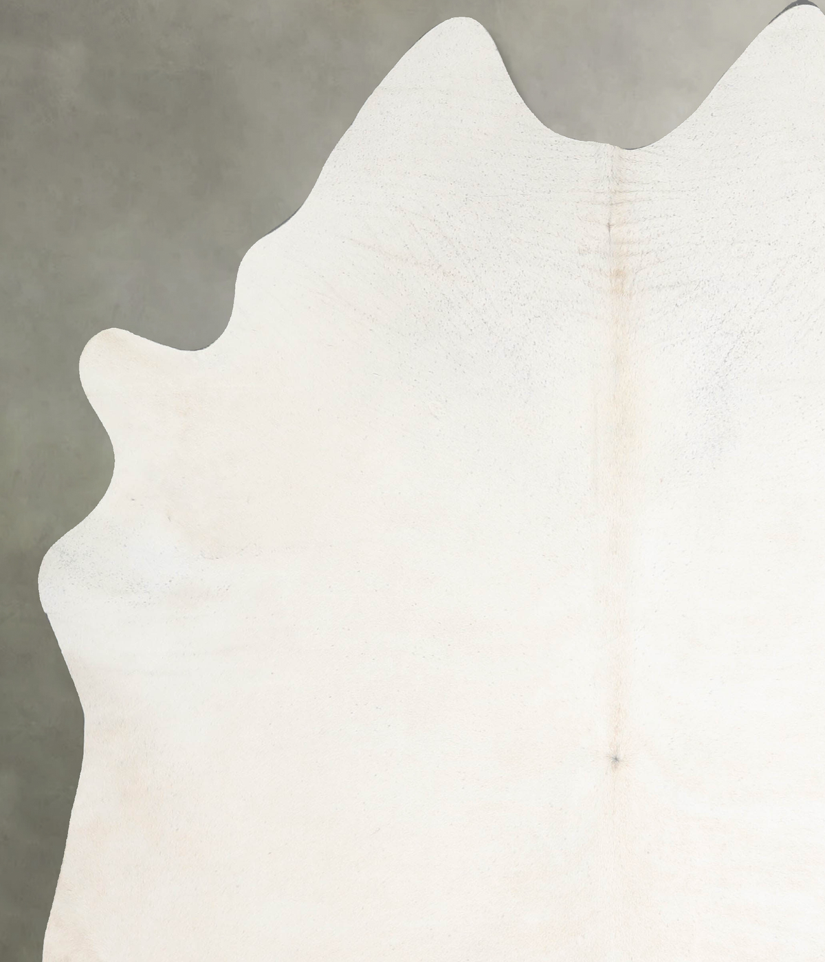 Ivory with Beige X-Large Brazilian Cowhide Rug 7'9"H x 6'5"W #A54169 by Hudson Hides