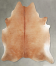 Solid Brown XX-Large Brazilian Cowhide Rug 8'1"H x 6'10"W #A54172 by Hudson Hides